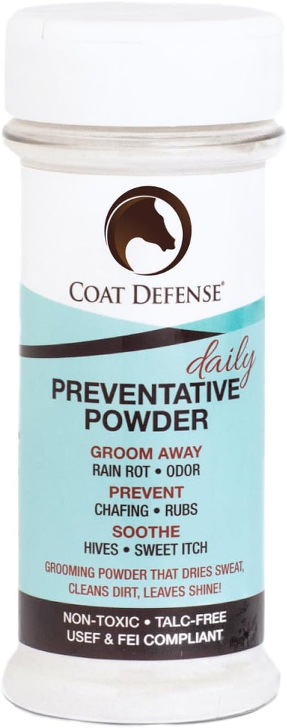 Daily Grooming Powder for Horses | Natural Ingredients Dry Shampoo | 64 Oz Formula for a Fresh and Healthy Coat