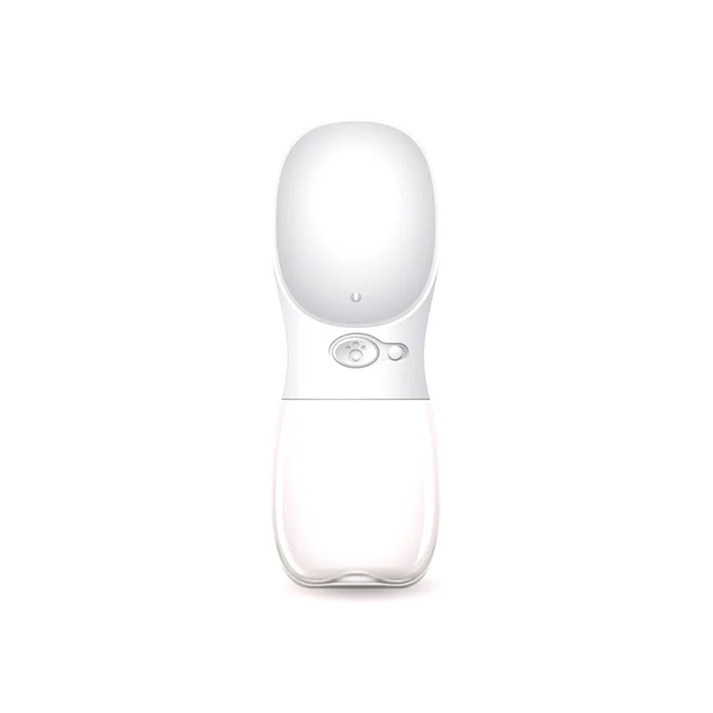 Luxe Portable Pet Water Bottle with Smart Drinking Bowl – Spill-Free Hydration for Dogs & Cats (350–550 ml)