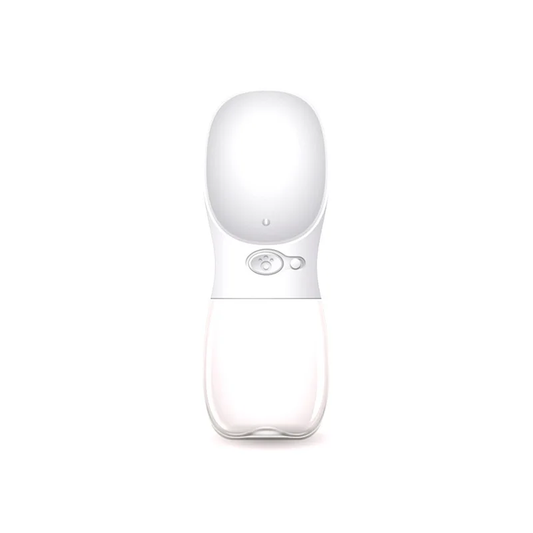 Luxe Portable Pet Water Bottle with Smart Drinking Bowl – Spill-Free Hydration for Dogs & Cats (350–550 ml)